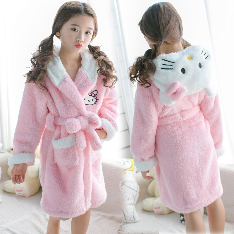 Baby Clothing Winter - Hello Kitty Miniso Coral fleece nachtjapon
