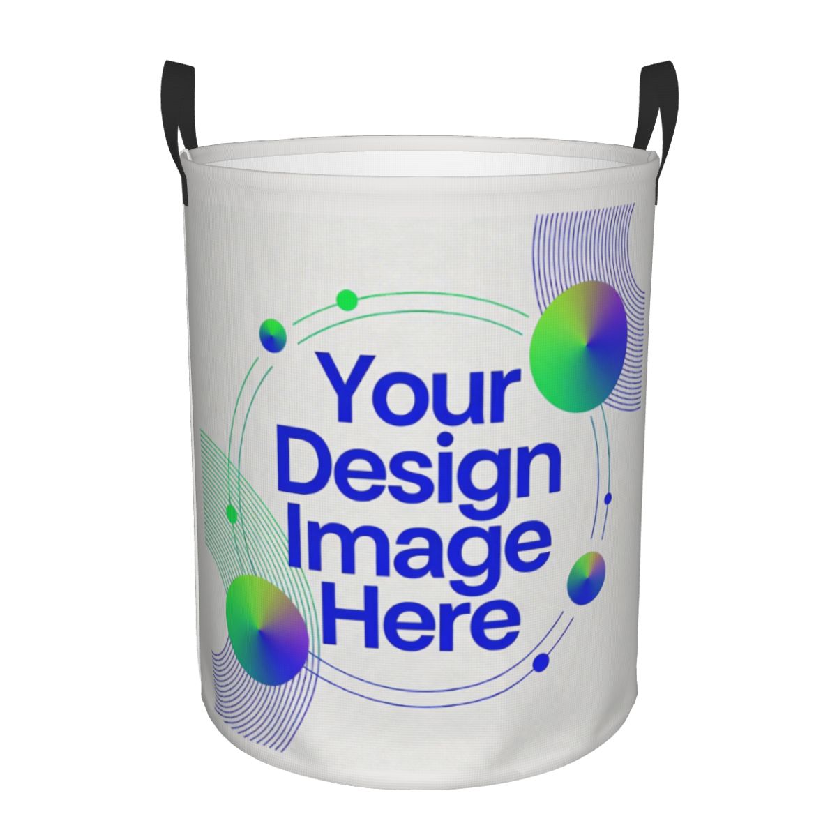Baby Clothing Images - Op maat gemaakte wasmand met foto,