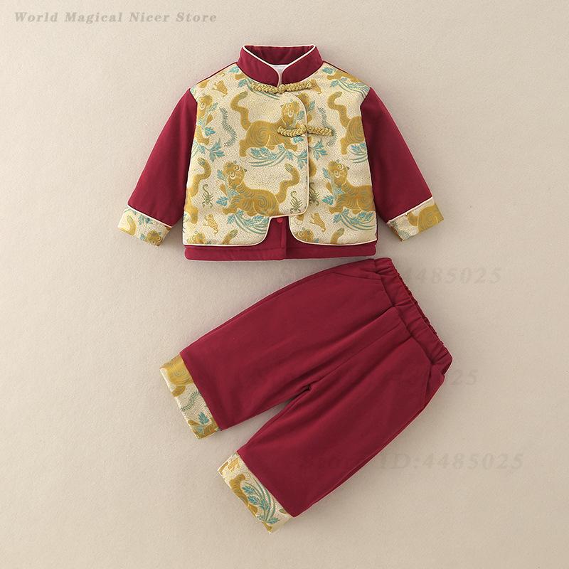 Baby Clothing Winter - Herfst Winter Dikke Tang Suit Kinderen