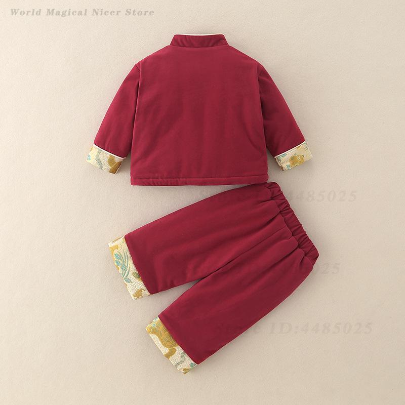 Herfst Winter Dikke Tang Suit  - Baby Clothing Winter recensie en prijs
