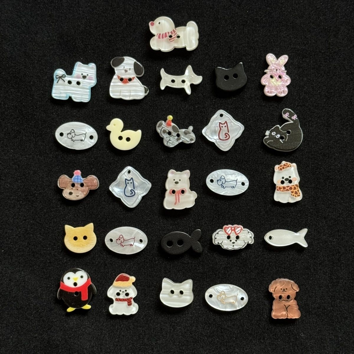 10 STKS Leuke Kat Puppy Pinguï - Baby Zoo Clothing recensie en prijs